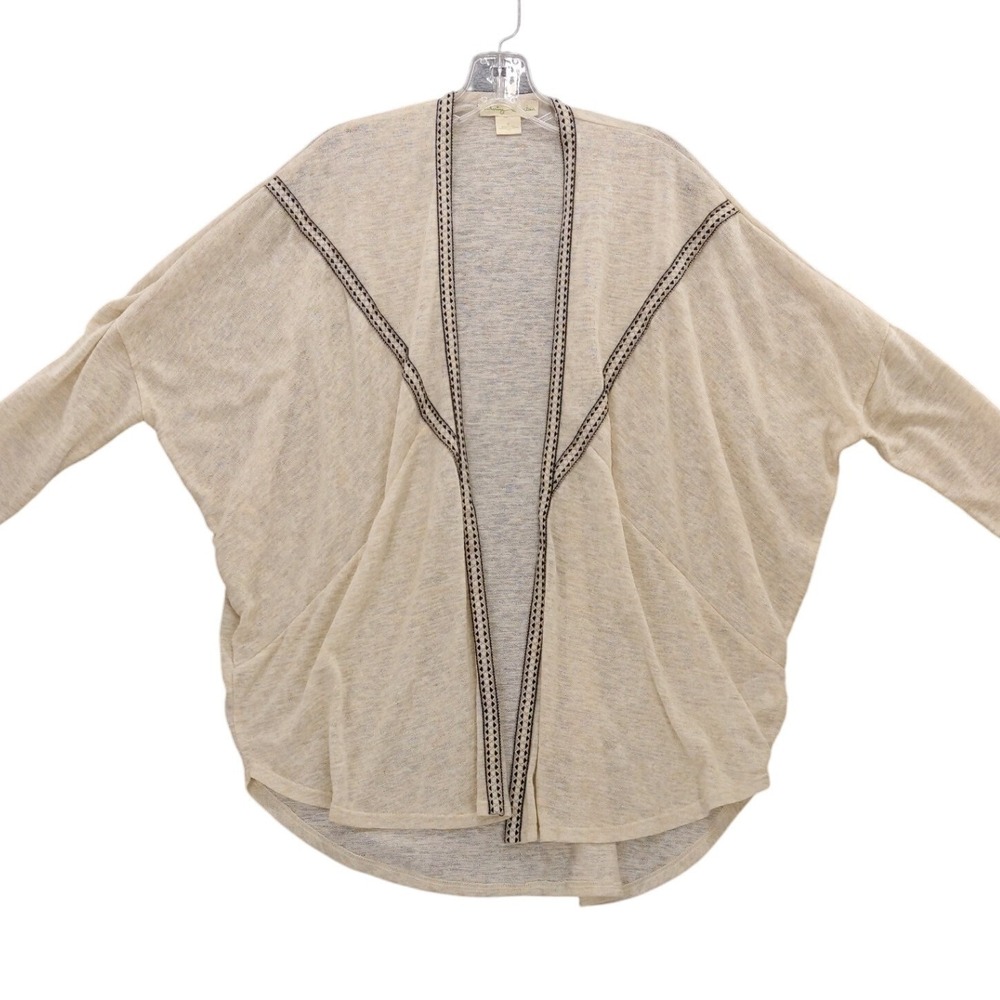 Anthropologie Staring at Stars Open Front Lightweight Cardigan Dolman‎ Sleeve M